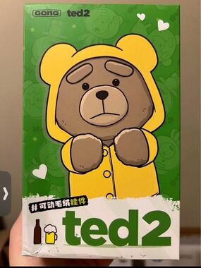 GONG ted2 Yellow Bear Toy - Kids Plush Figure